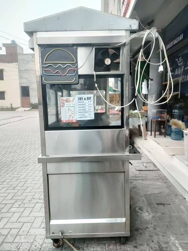 Burger Shawarma Counter For Sale 1