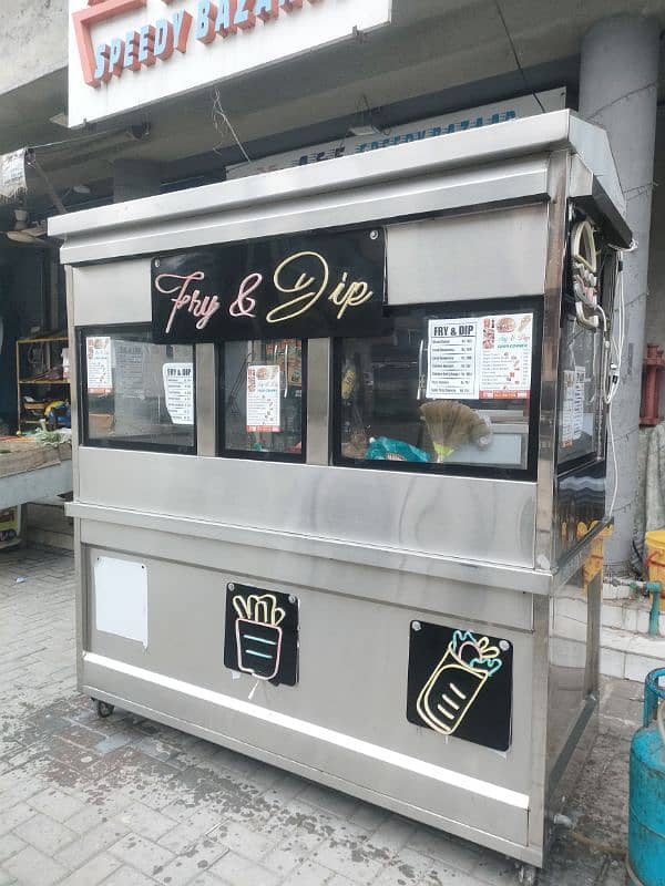 Burger Shawarma Counter For Sale 5