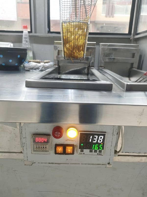 Burger Shawarma Counter For Sale 8