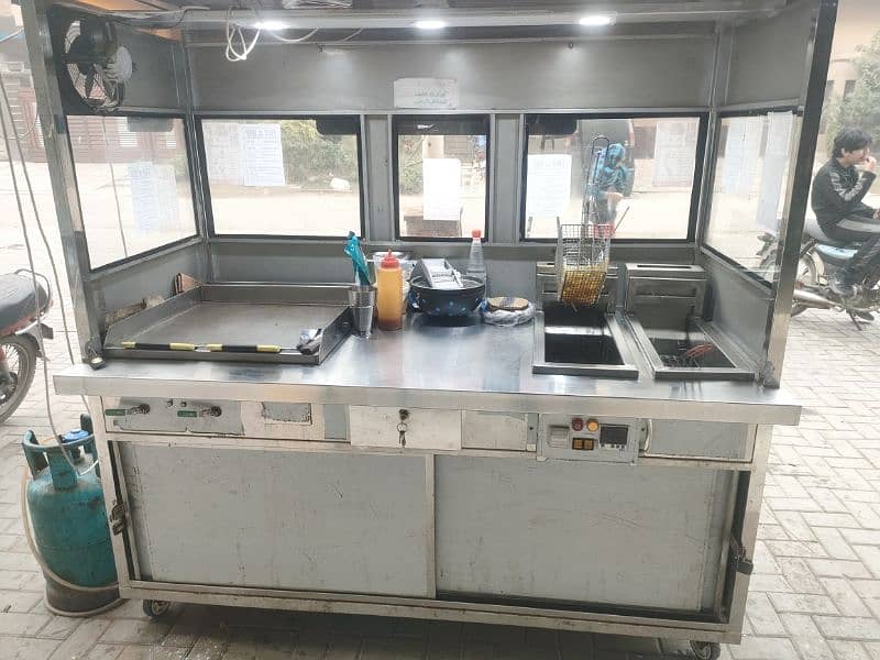 Burger Shawarma Counter For Sale 9