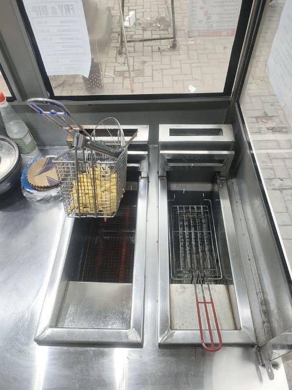 Burger Shawarma Counter For Sale 10