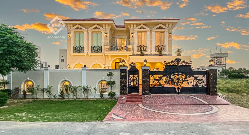 One Kanal Semi-Furnished Brand New Luxury Ultra-Spanish Design Most Beautiful Bungalow For Sale At Prime Location Of DHA Phase 7 0