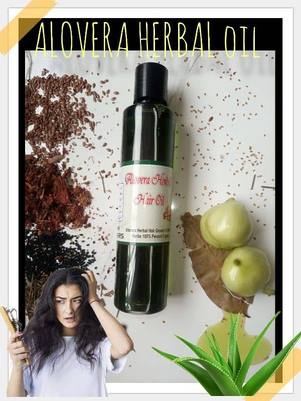 Alovera herbal hair growth oil 4