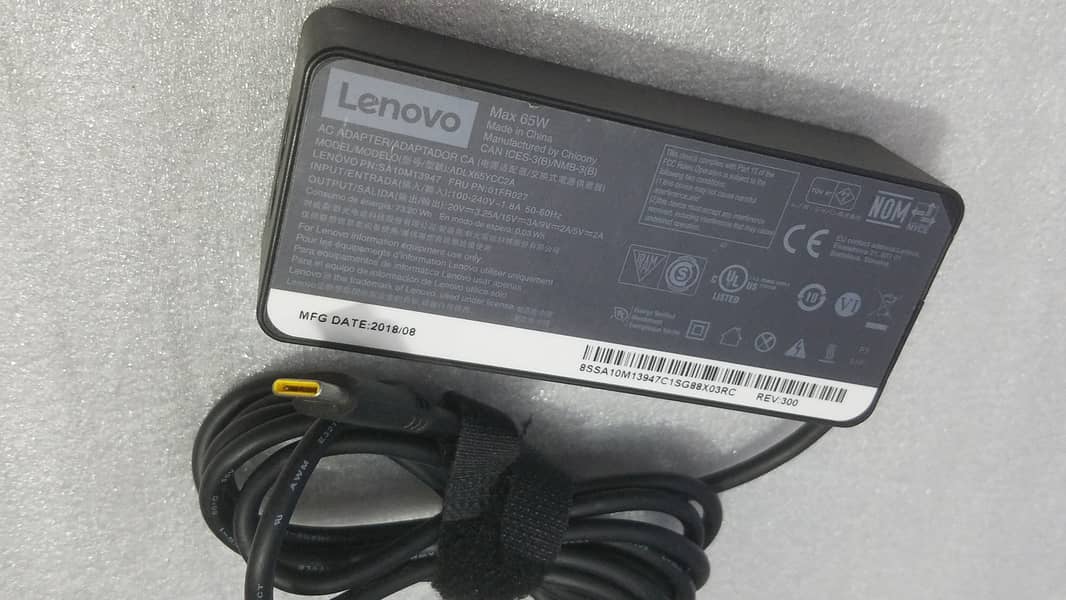 Genuine Laptop Charger Dell HP Apple Surface Lenovo Type C Magsafe 65 18