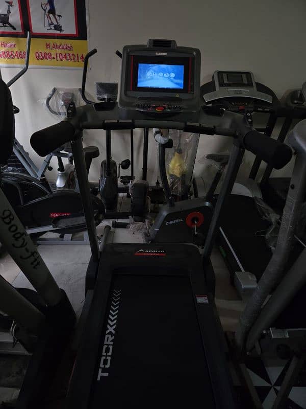 treadmils. (0309 5885468). ellapticals. gym cycles. home gym. dumbles 10