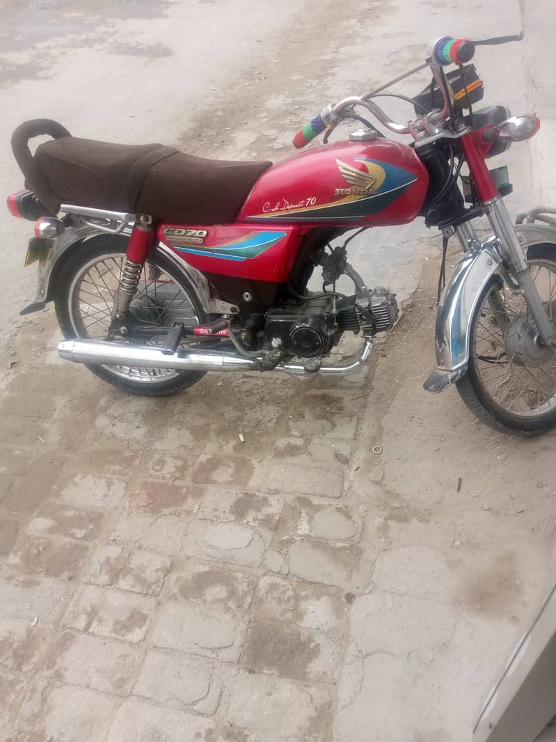 Honda CD 70 2001 modal 0