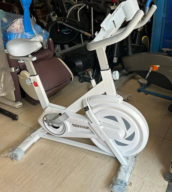 cycle elliptical spin bike recumbent back seat exercise magnetic 3