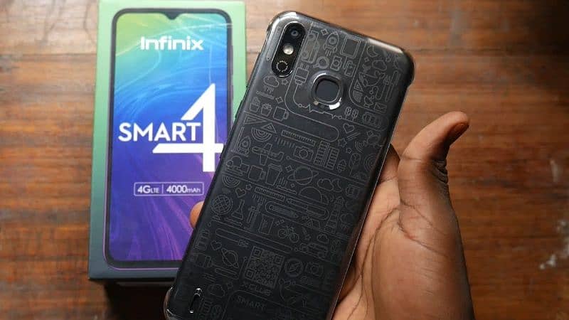 infinx smart 4 Box full Ok Mobile 4G LTE fingerprint Ok lush camera 0