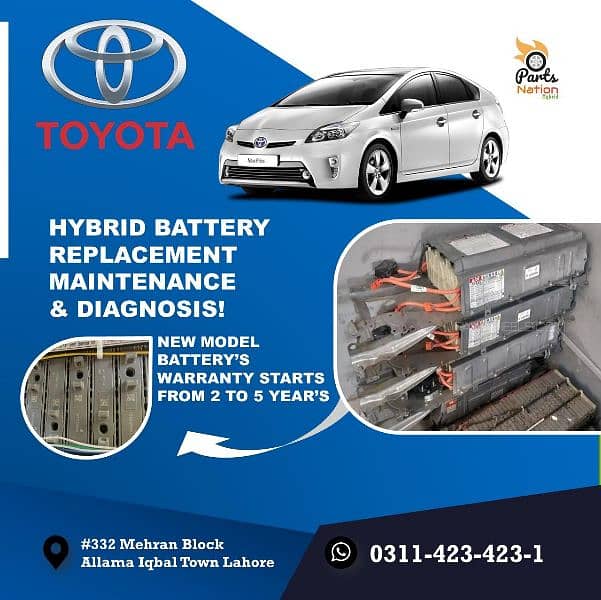 Hybrid Batteries , ABS for All Cars Available on Door Step Service 2