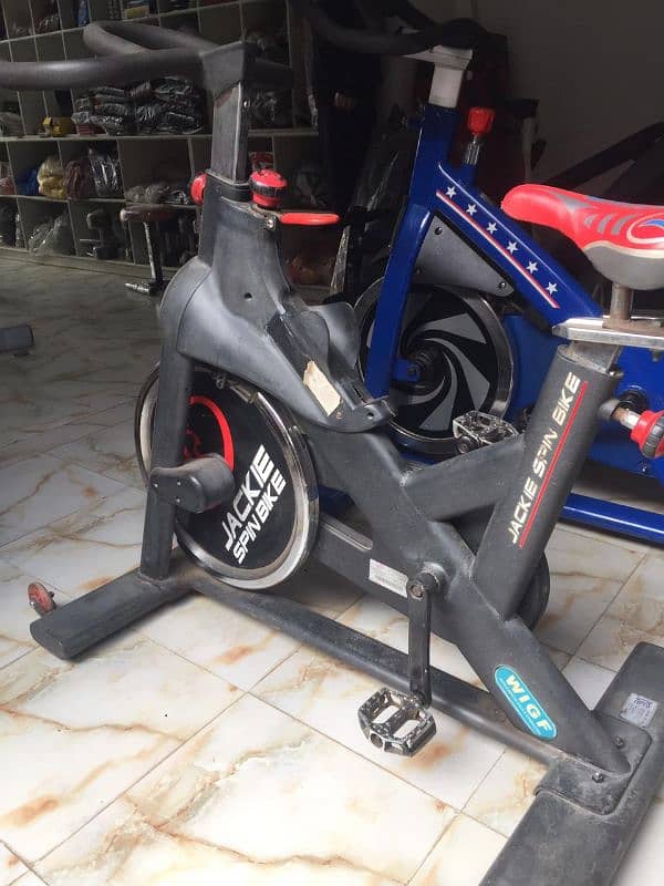 jackie spin exercise bike 0