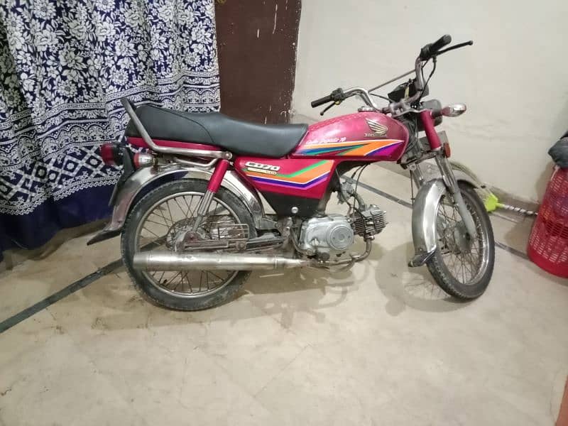 Honda Cd 70 Bike For Sale 2011 Model 2