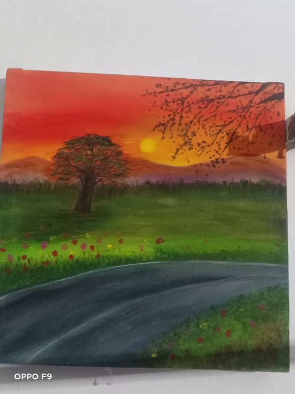 painting of natural scene 0