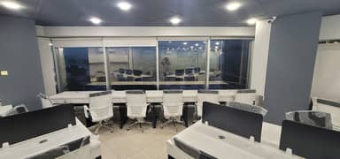 Full furnished office for rent 1800sqft in shahar e Faisal.