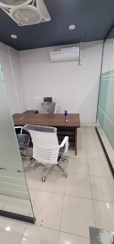 Full furnished office for rent 1800sqft in shahar e Faisal. 5