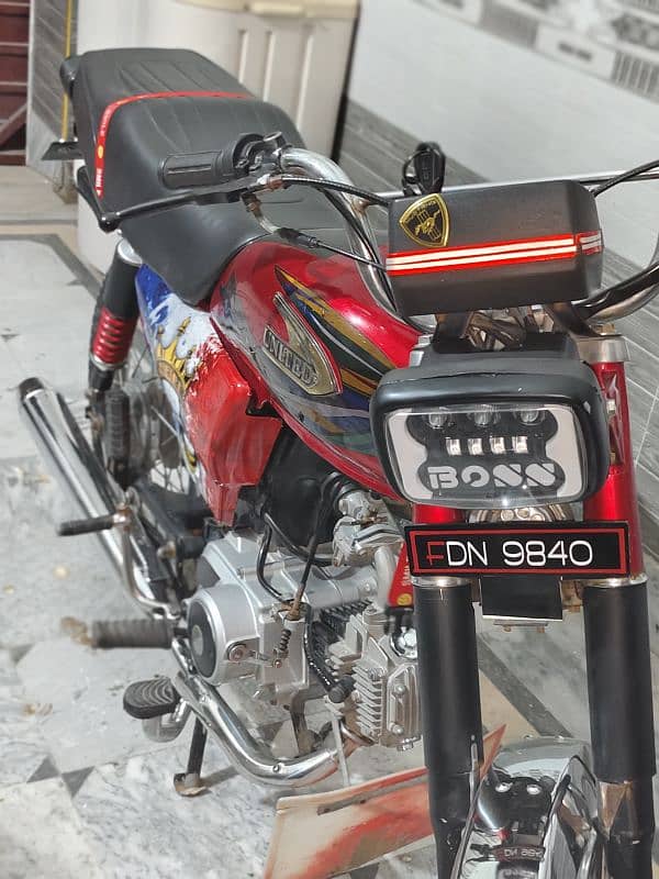 I want to sale my United Bike urgent. Need 70Honda exchange possible 0