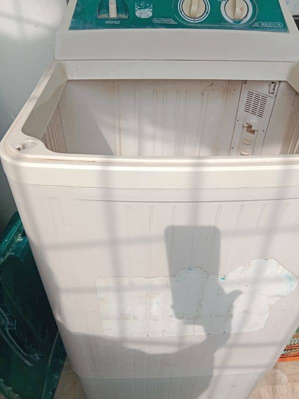 large Haier washing machine 2