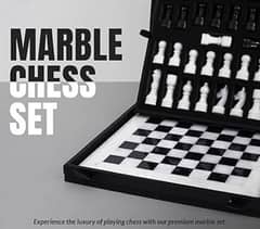 Marble chess set. #WM