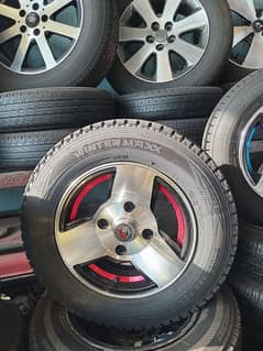 new used imported tyres rims alloy wheels mehran suzuki alto vitz mira