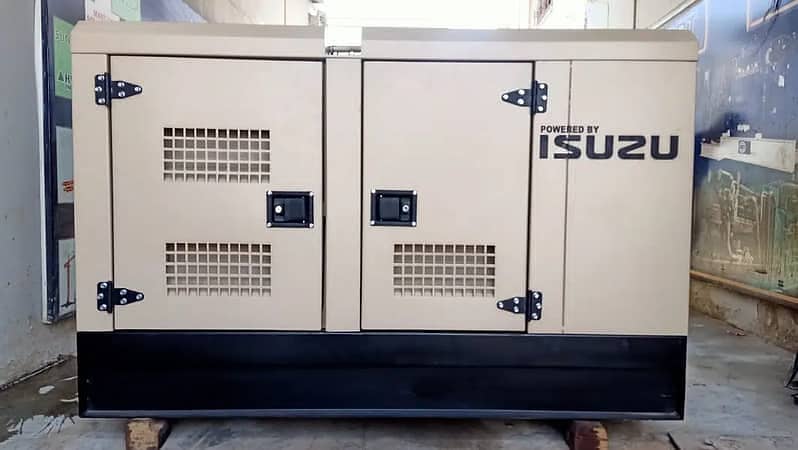 100KVA Isuzu-YD (Brand New) Diesel Generator With Sound Proof canopy 14