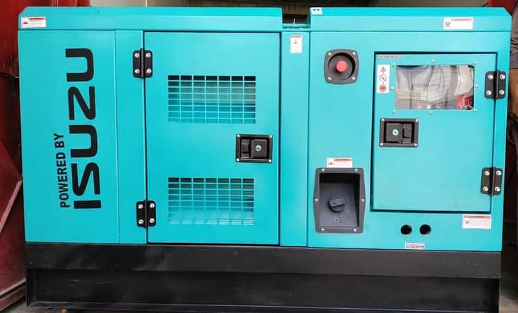 100KVA Isuzu-YD (Brand New) Diesel Generator With Sound Proof canopy 18