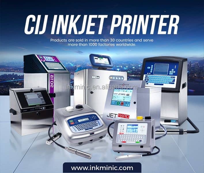 DATE CODE, TIJ PRINTER, CIJ PRINTER, MANUFATURING EXPIRY PRINTER, 4