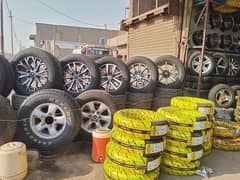 tyres rims general yokohama michelin continental alto mehran swift fx