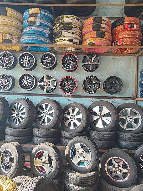 tyres rims general yokohama michelin continental alto mehran swift fx 4