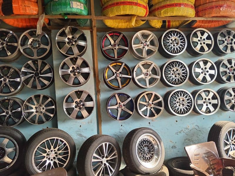 tyres rims general yokohama michelin continental alto mehran swift fx 8