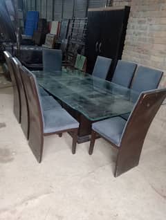 dining table with chairs/ dining table with 8 chairs