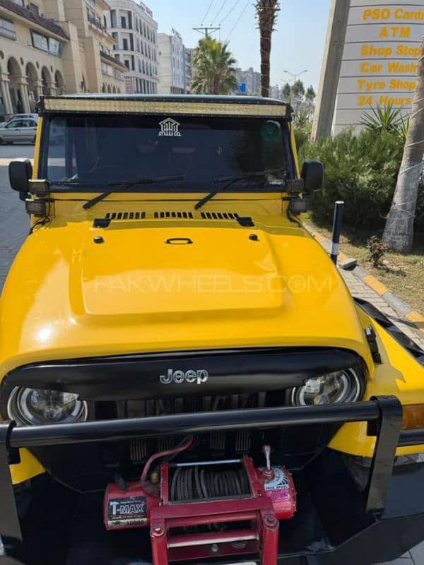 CJ-7 Jeep converted to Wrangler Rubicon 1982 0