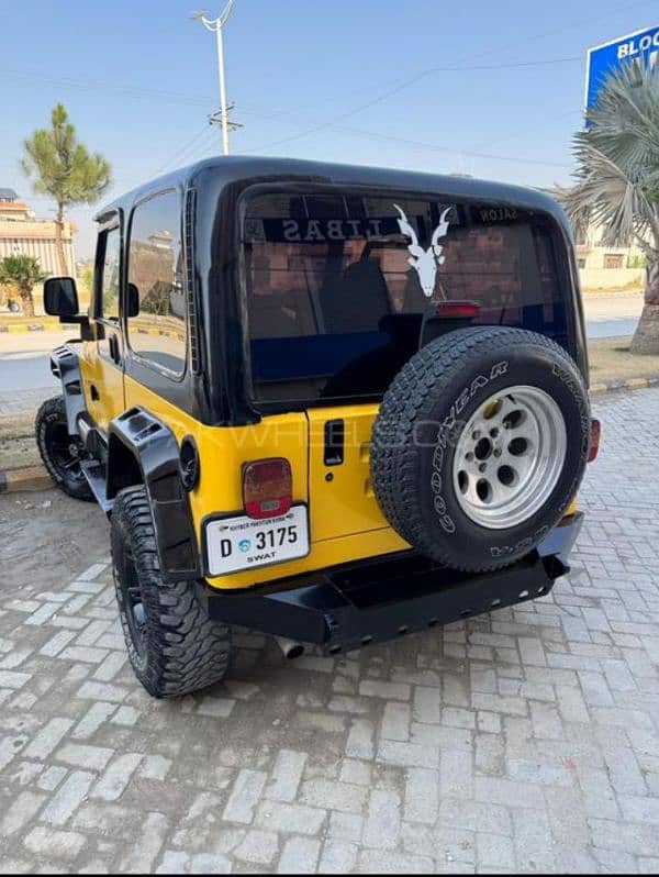 CJ-7 Jeep converted to Wrangler Rubicon 1982 1