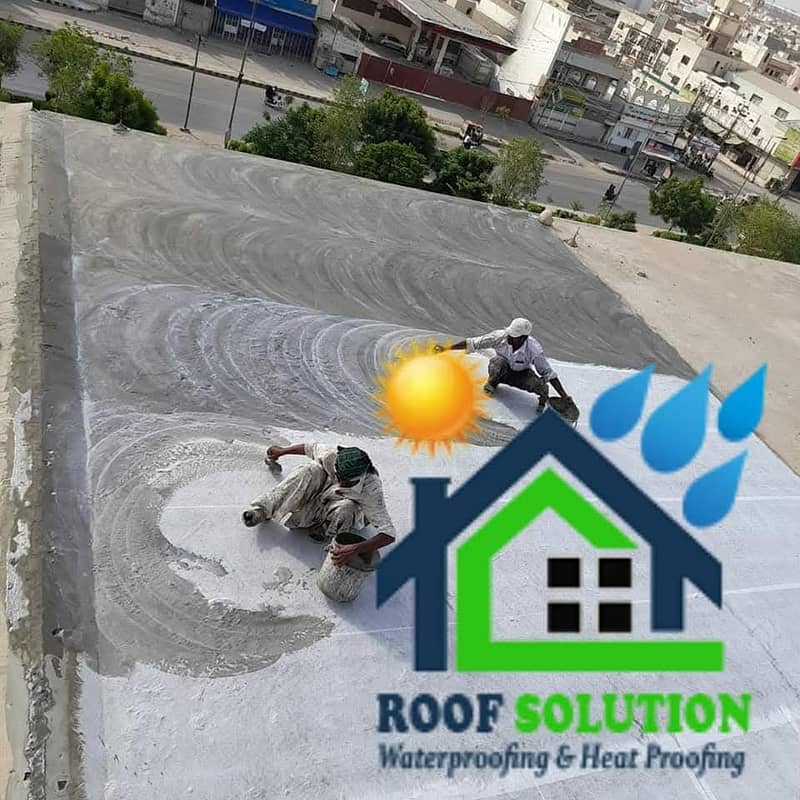 Roof Waterproofing Services, Heat Proofing, Bathroom, Water Tank leak 1