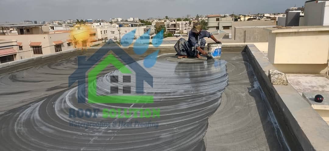 Roof Waterproofing Services, Heat Proofing, Bathroom, Water Tank leak 4