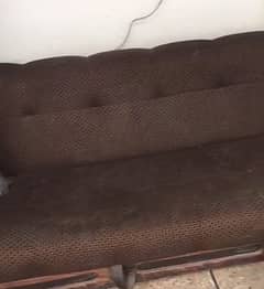 Neat clean good condition sofa cum bed structure all fine