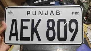 embossed genuine a+New number plate available 03249475634 all home del