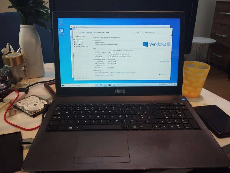 Stone Laptop in good condition i5-6 8gb 128gb for sale on urgent basis 1