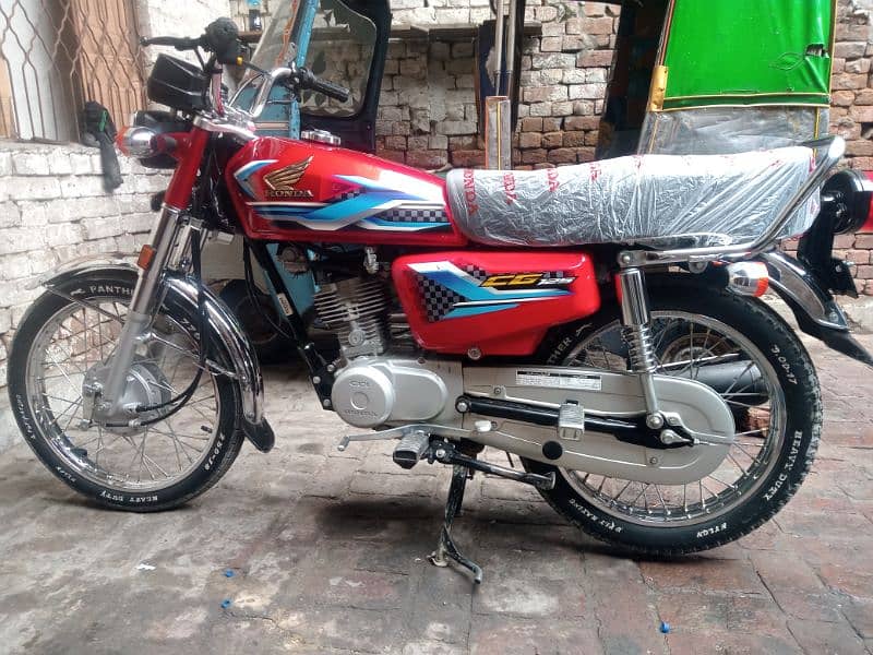 Honda CG 125 Model 2024 New 3