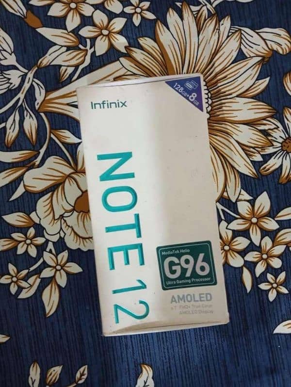 infinix note 12.8\128 6