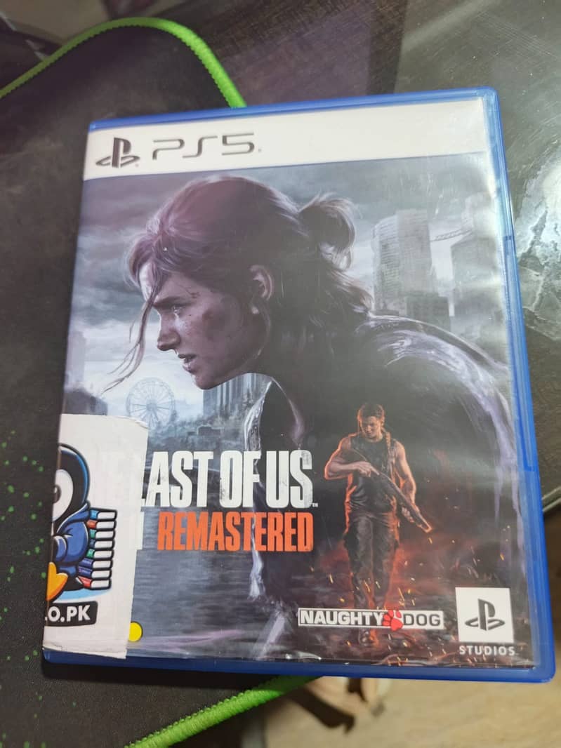 Last of Us Part 2 Remastered Ps5 DVD Just like New 0