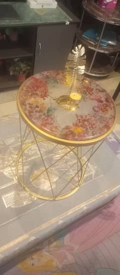 Resin Flower Table |Dried Rose Preserved Table|Hand Crafts