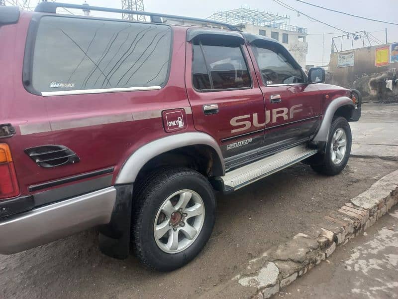 Toyota Surf Jeep manual diesel 7