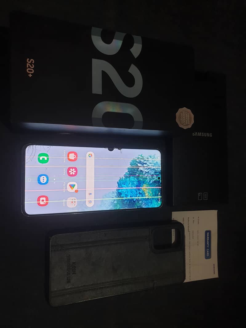 Galaxy S20 Plus Official Pta Approved. Dual Sim. Full Box. 1