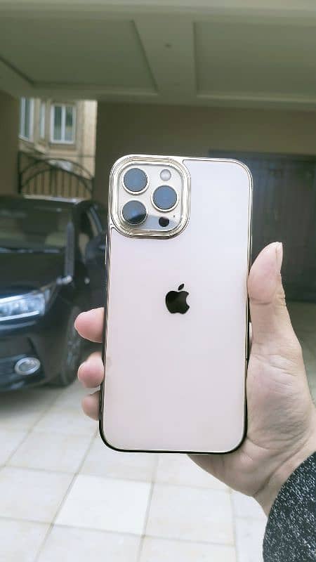 iPhone 13 Pro Max JV gold colour with box 1