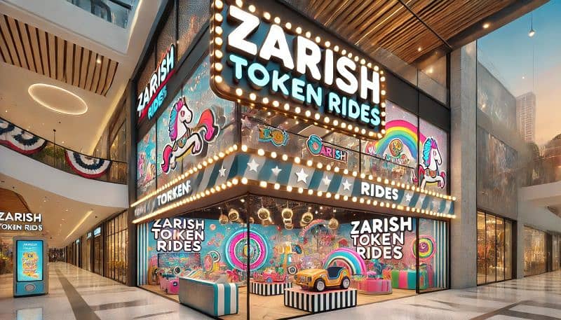 Token Coin 03152535497 Oprated kid Ride indor swing Joyland ٹوکن جھولے 2