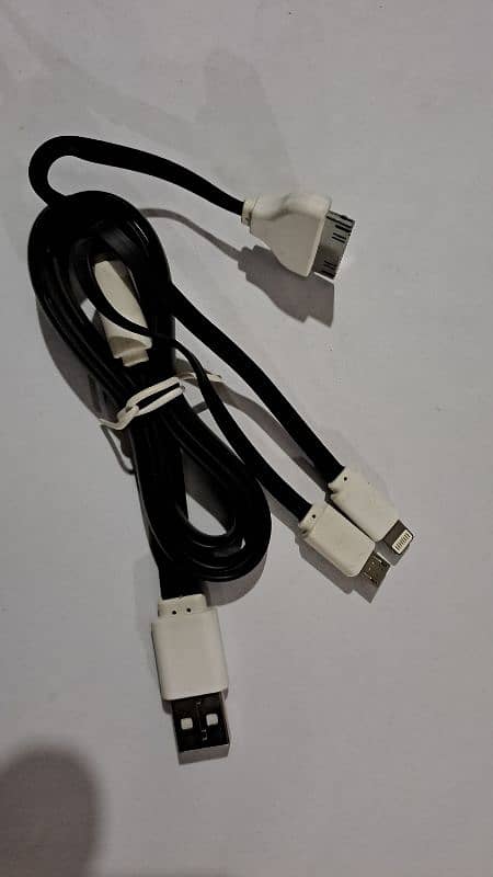 3 in 1 Cables for IOs and Android devices New Lot 1
