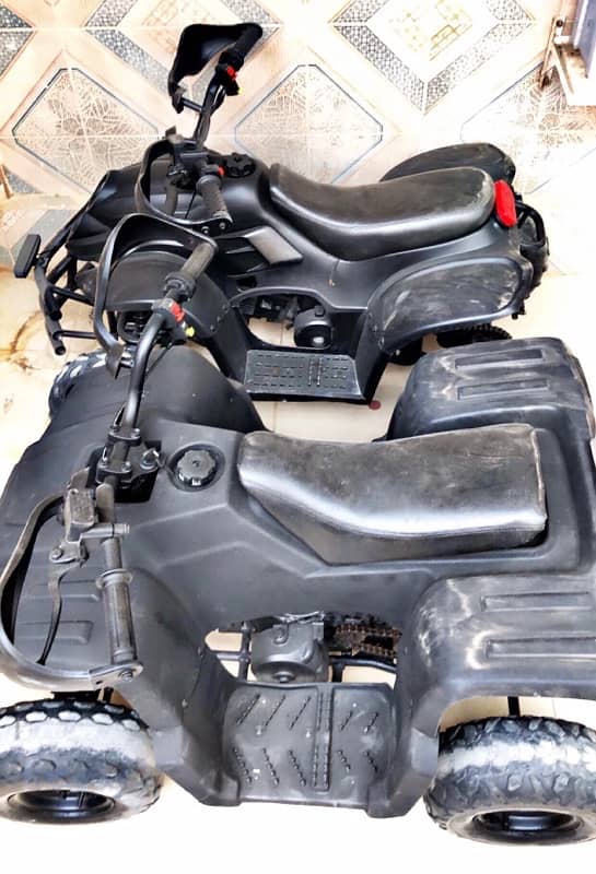 Two ATV Quad Bikes 125CC Petrol for Sell 1