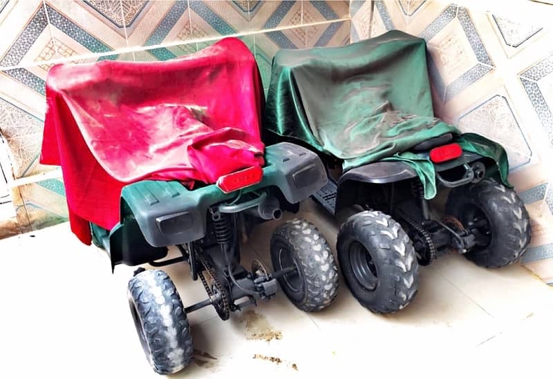 Two ATV Quad Bikes 125CC Petrol for Sell 4