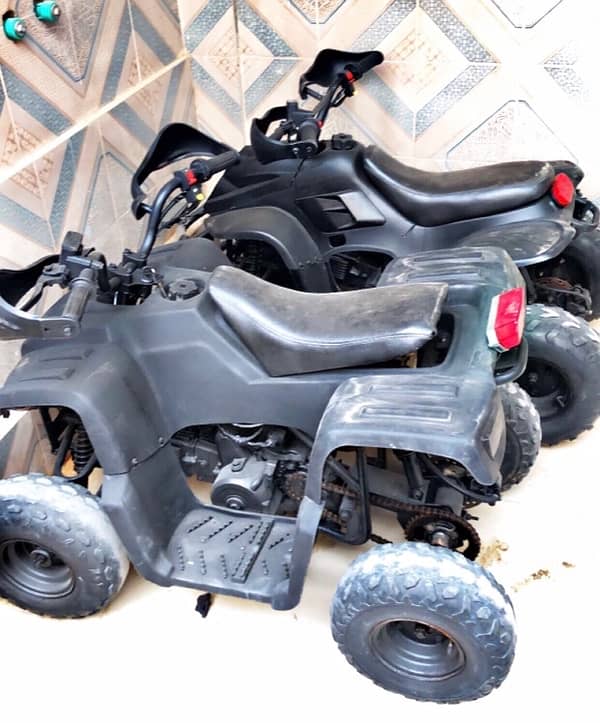 Two ATV Quad Bikes 125CC Petrol for Sell 5