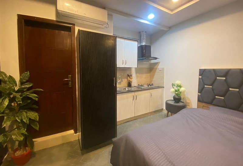 Studio Apartment Available For rent In Gulberg Greens Islamabad. C Block I Con Two 3