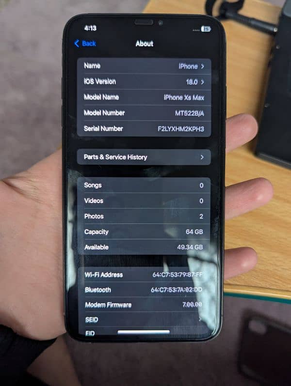 Iphone Xsmax Factory unlock 5